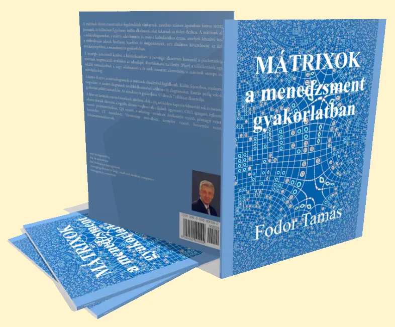 Mátrixok a menedzsment gyakorlatban nyomtatott könyv